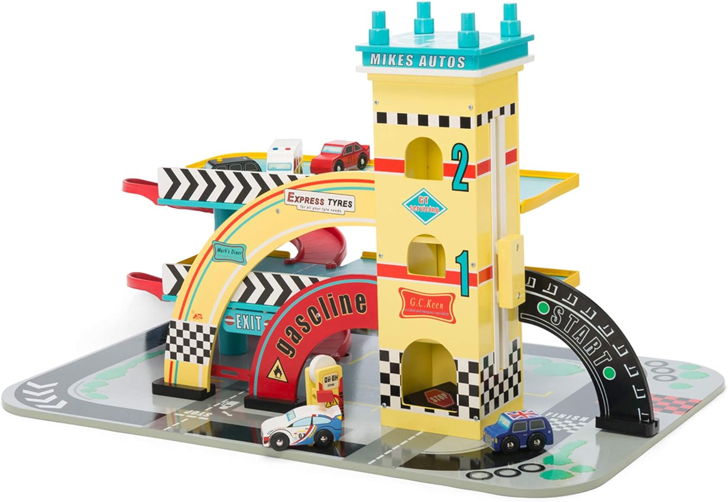 le toy van dino's garage