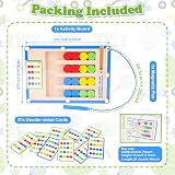 TMGOT Wooden Magnetic Maze Puzzle 4-7 Yr Old Boys Girls Educational Toy 20 Cards view 7