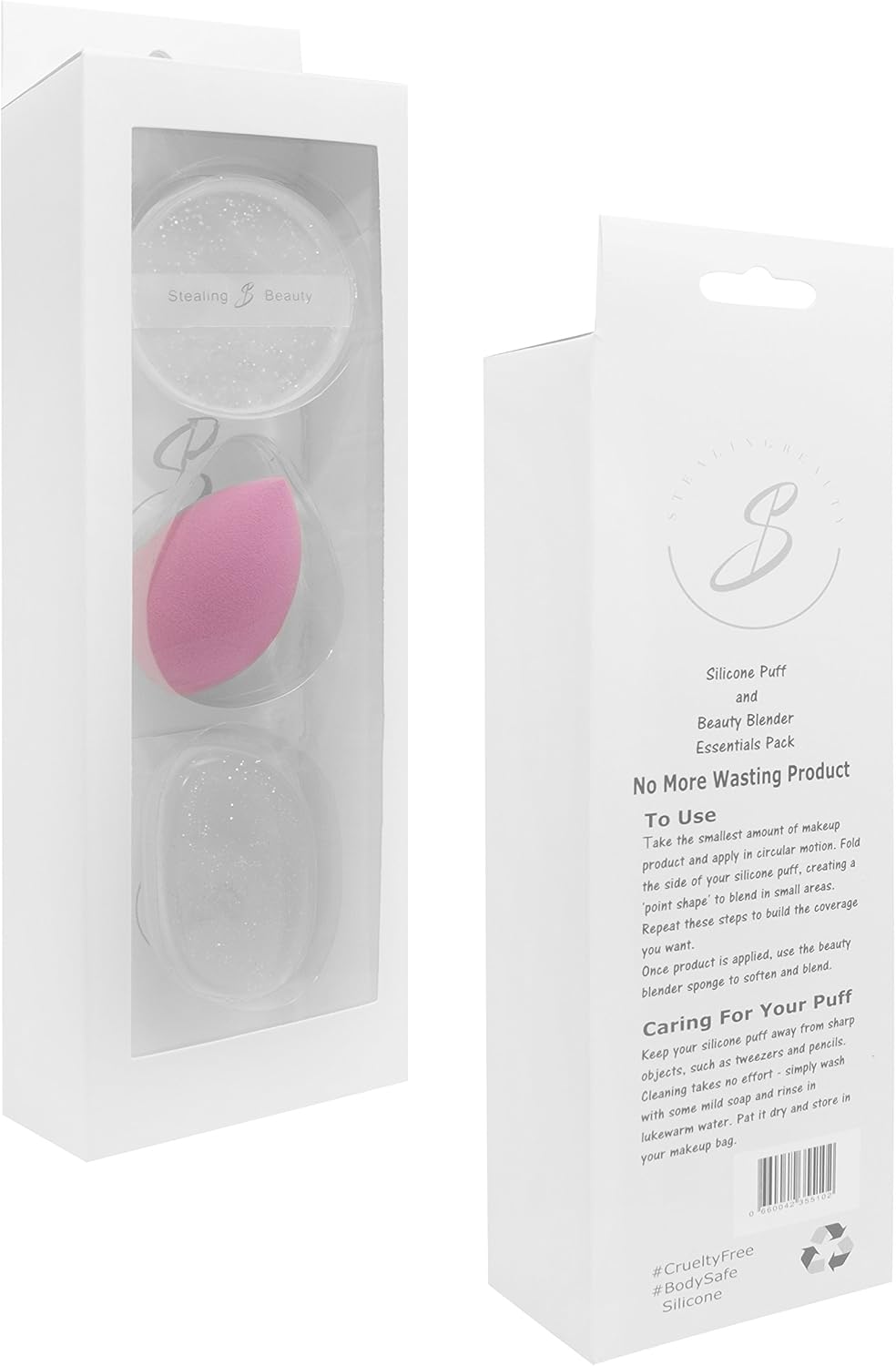 Silicone Sponge Beauty Set - Image 4
