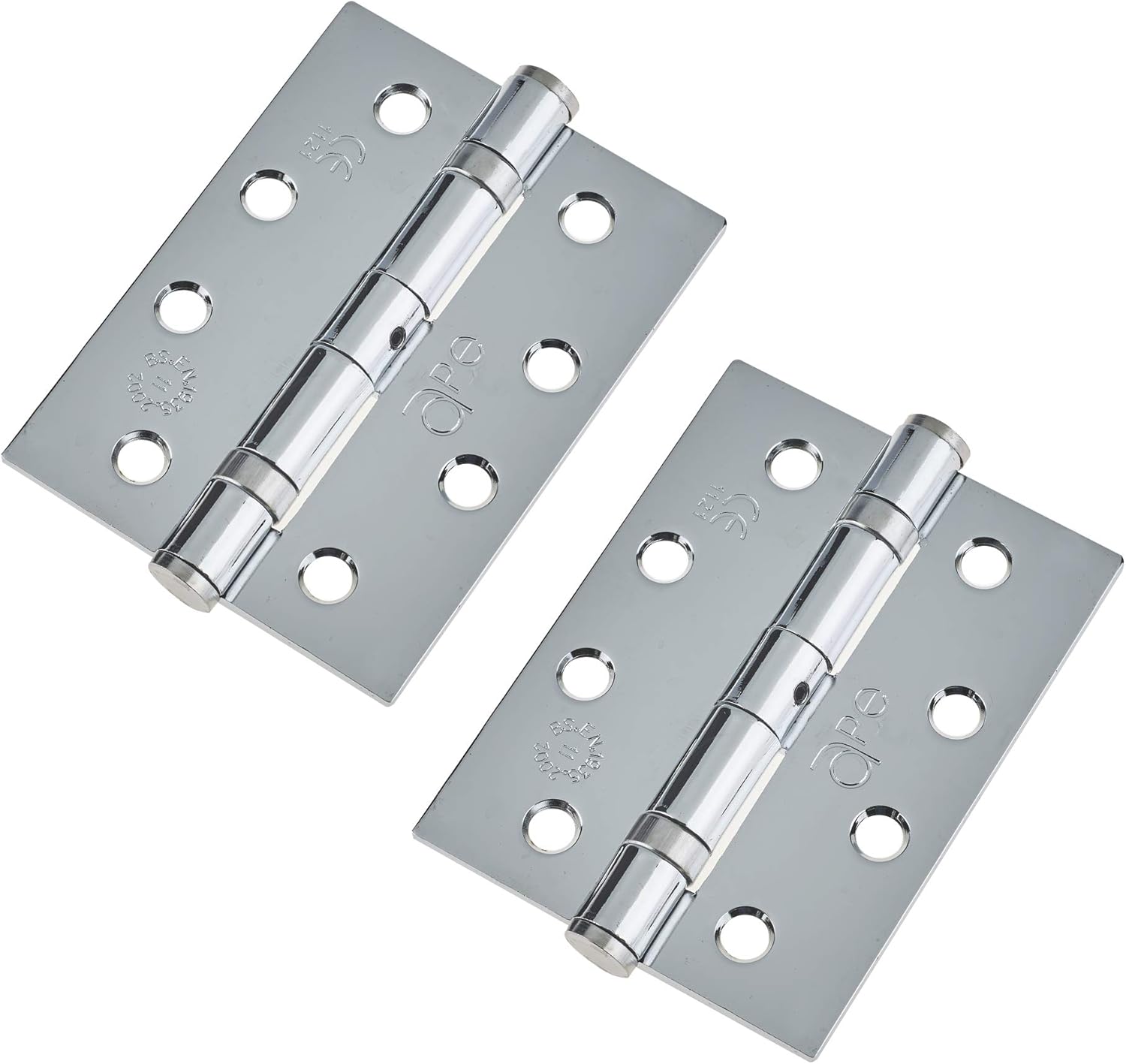 Internal Fire FD60 Door Hinges 4" 102mm Ball Bearing 1 Pair Pack [2