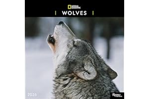National Geographic: Wolves 2026 Wall Calendar