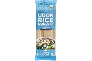 LOTUS FOODS Organic Brown Udon Rice Noodles, 8 OZ