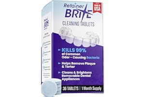 Retainer Brite 36 Tablets - Retainer Cleaner Tablets