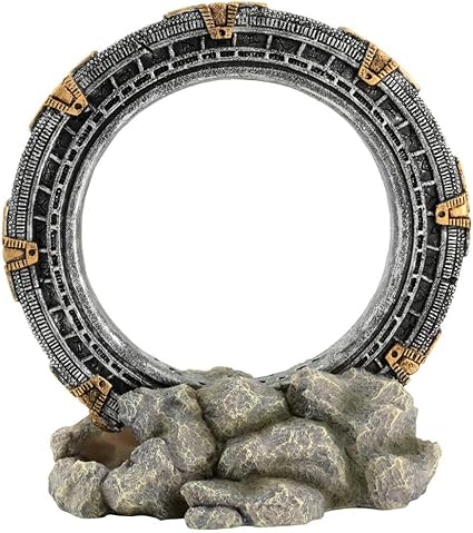 Amazon Com Sci Fi Aquarium Decorations Stargate Large Pet