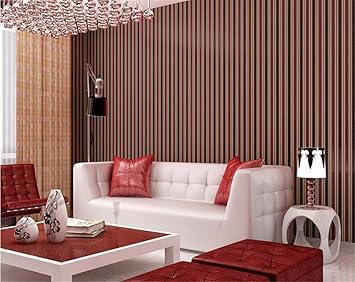 Hzf Modernes Minimalistisches Vliestapeten Grau Wohnzimmer Vertikale Streifen Tapeten Schlafzimmer Hochzeit Kinderzimmer Pink Grun Rot Wallpaper 036 Tapeten Amazon De Kuche Haushalt