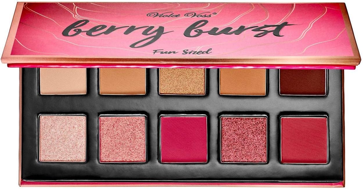 VIOLET VOSS Fun Sized Mini Eyeshadow Palette (Berry Burst - berries and browns)