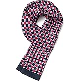 Mariorlsy Men‘s Double-Sided Scarf - All-Season Lightweight Shawl & Headwear, Silk-Like, Gift Packed