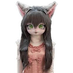 Rolamumu Fursuit Animal Mask, Anime Style, Lolita