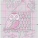 Dimensions Counted Cross Stitch Kit, Fall Owl Seasonal Autumn Banner Cross Stitch Kit, 5'' x 8''