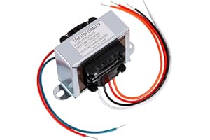 WUYELIN 24v 50va Control Transformer， Primary 120, 208, 240V Secondary 24V Isolation HVAC Furnace Transformer Multi Tap