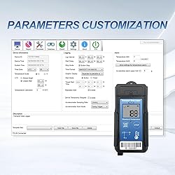 Tzone Vibration Data Logger 3-Axis Shock Datalogger