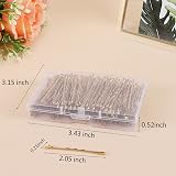 Laicky Blonde Bobby Pins 200Count Hair Pins with Box Women Girls Kids view 2