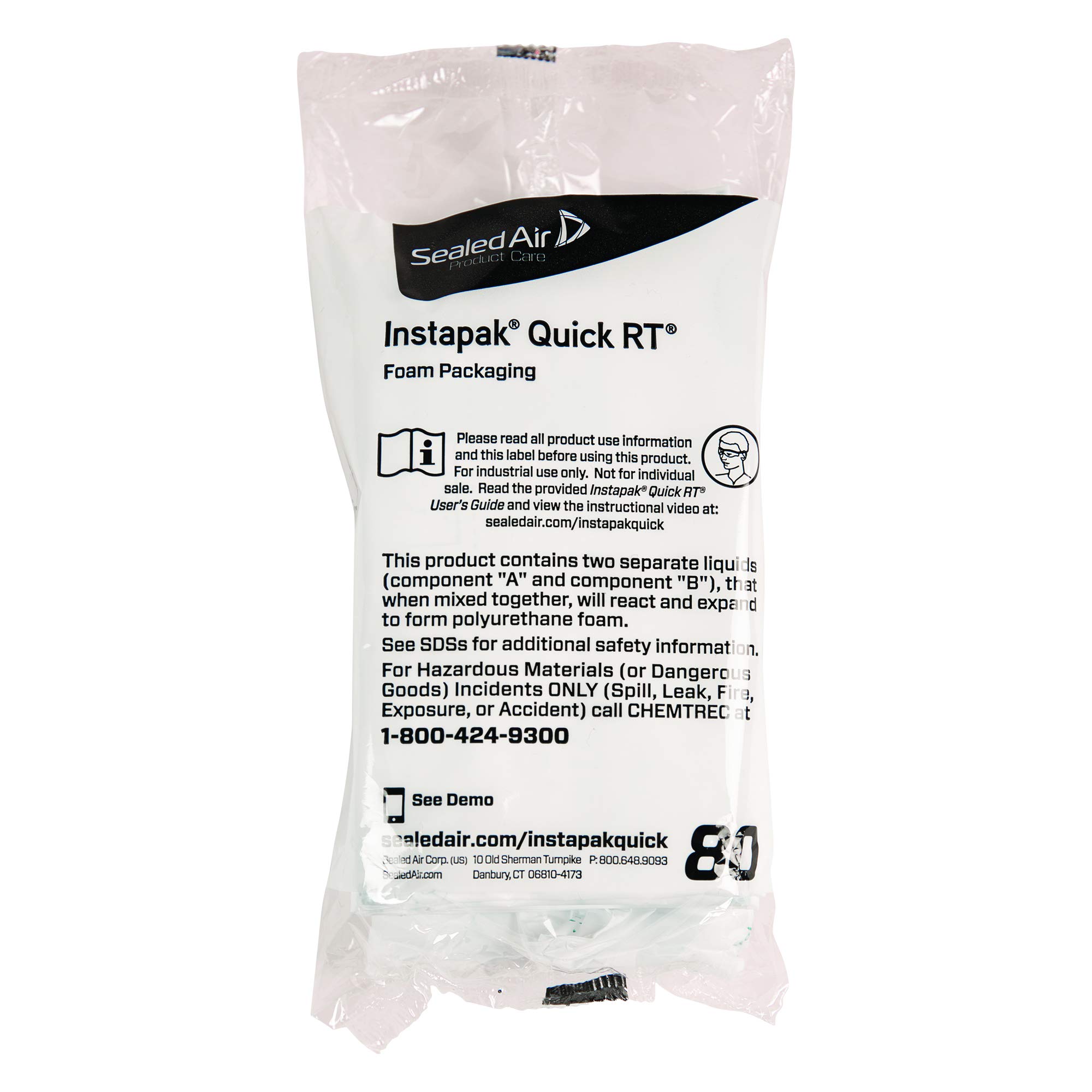 Sealed Air Instapak Quick RT 100 Heavy Duty Expandable Foam Bag, For