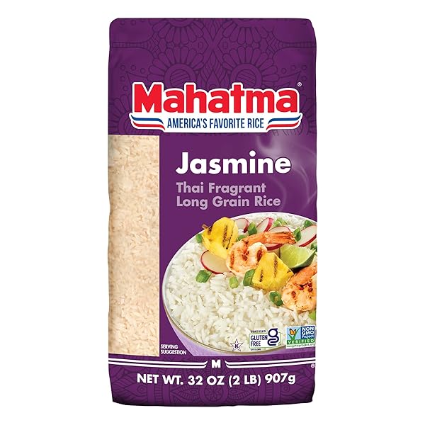 MAHATMA JASMINE, 2LB BAG OF RICE, THAI, INDIAN,...