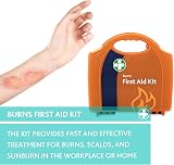 Reliance Medical First Aid Kit Burn Standard Aura Box with Gel Dressings Burns view 4