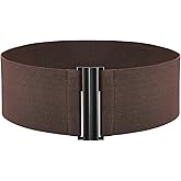 TOURZOO Elastic Belt for Women Wide Waist Corset Belt Cinch Belt Vintage Stretchy Waistband for Dresses