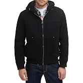 Levi's Men's Workwear Cotton Canvas Hooded Bomber Jacket | Cotton Canvas, Adjustable Hood, Bomber Style, Work or Weekend Occasion