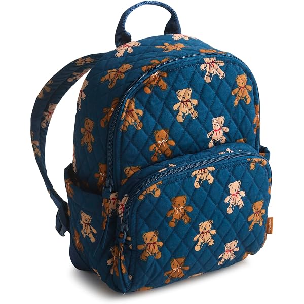 Amazon.com: Vera Bradley Essential Backpack Quilted Cotton  display picture 3