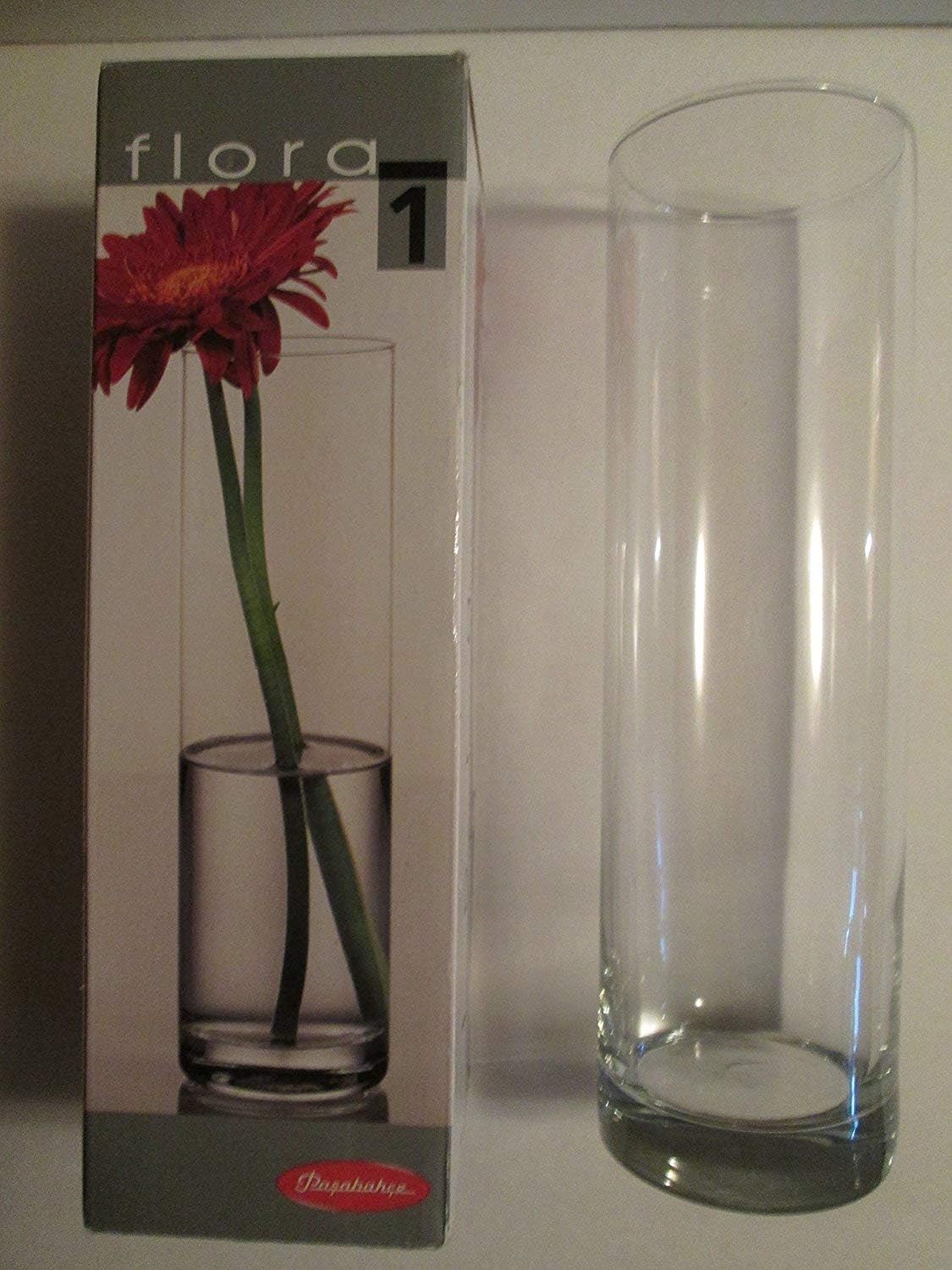 Pasabahce 43767 - Flora Glass Vase, Cylindrical, 26.5 cm, Transparent - Image 4