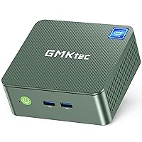 GMKtec ミニpc 最新第12世代インテルAlder Lake-N100 mini pc Windows 11 Pro DDR4 8GB+256GB SSD 4コア/4スレッド 最大周波数3.4GHz WIFI6/BT5.2 TDP 6W 小型 M.2 2280 NVMe（PCIe3.0）ミニパソコン 2.5G有線LANポート付き 静音性 2画面同時出力
