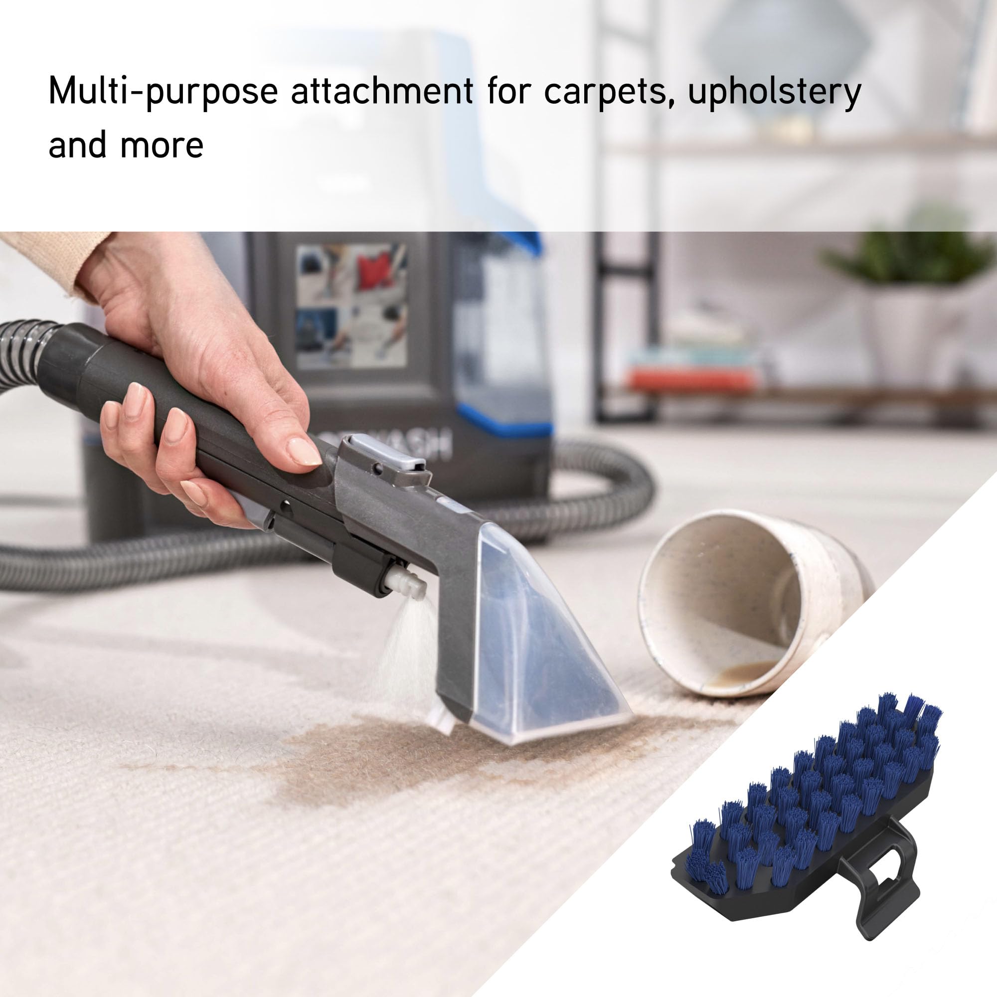 VAX SpotWash Duo Spot Cleaner, For Stains, Spills & Pet Messes, Suitable for Car, Sofa, Upholstery, Carpet, Stairs. Compact, Handheld Cleaning Machine Includes Pet Tool & Vax 1L Solution, CDCW-CSXA