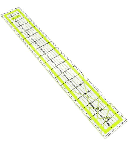 June Tailor Shape Cut Plus Ruler - 12x18 Inch Rotary Cutting Tool For Quilting & Sewing - View #10