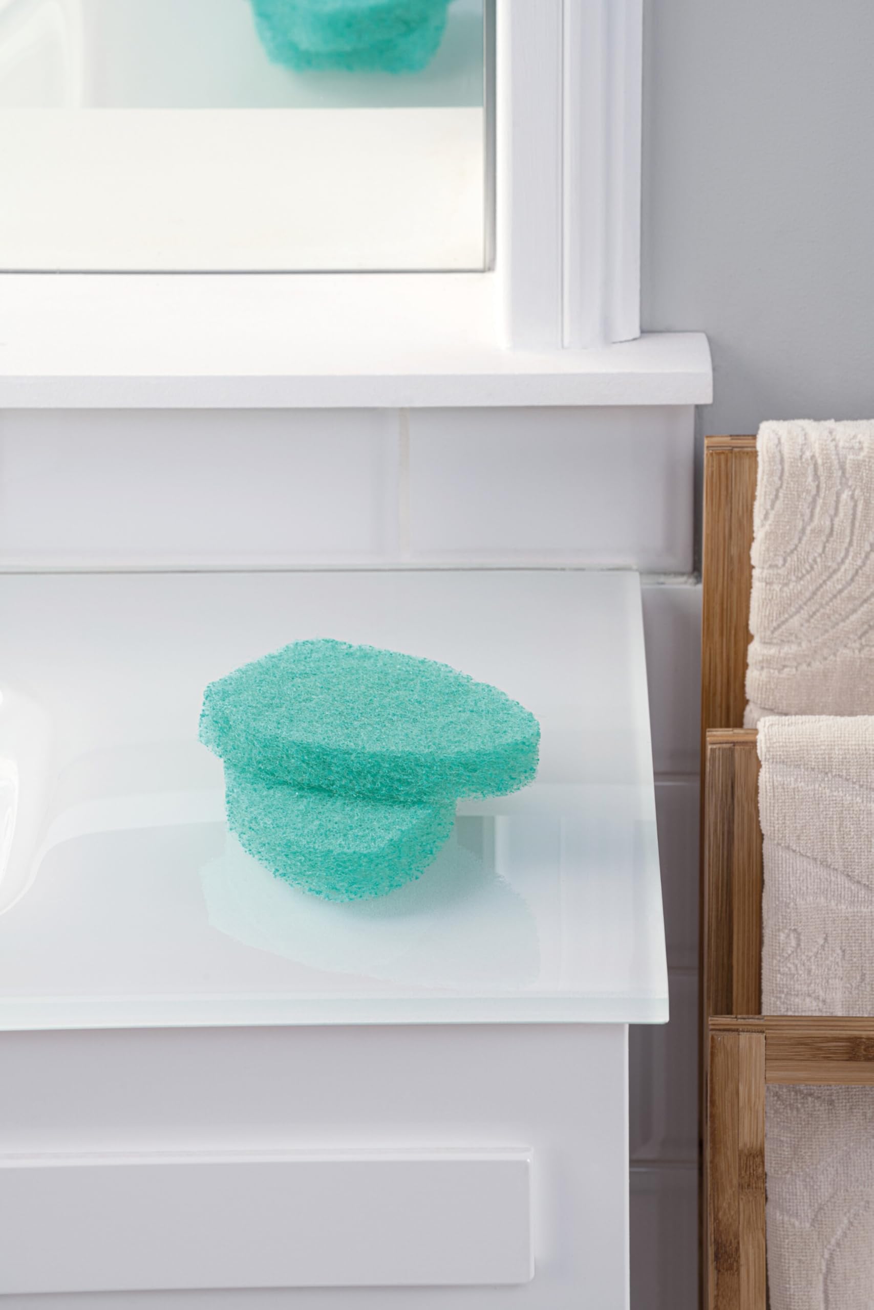 Scotch-Brite Non-Scratch Tub & Tile Scrubber Refill Pads, (Pack of 6)