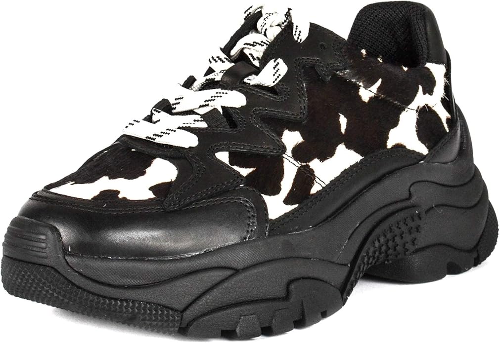 black and white pony shoes