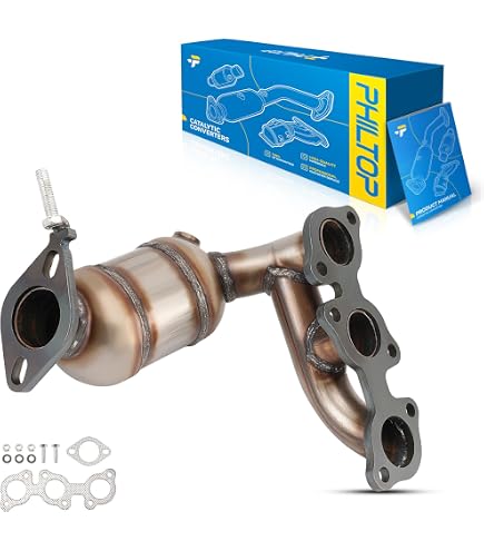 Pair Of Front Catalytic Converters For 2004-2007 Cadillac CTS - EPA Certified, Direct Fit