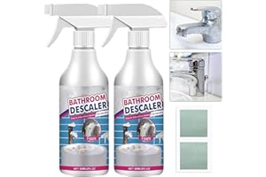 2025 Bathroom Descaler Foam Cleaner, 2.02 floz Bathroom Descaler, Powerful Bathroom Foam Cleaner Spray(2Pcs)