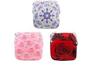 ALVABABY Baby Swim Diapers 3pcs One Size Reusable Washable & Adjustable for Swimming Lesson & Baby Shower Gifts (3SWY24, Small)