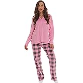 Just Love Womens Ultra-Soft Pajama Pant Set with Matching Socks
