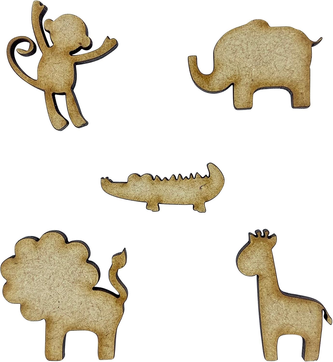 large mdf animal shapes