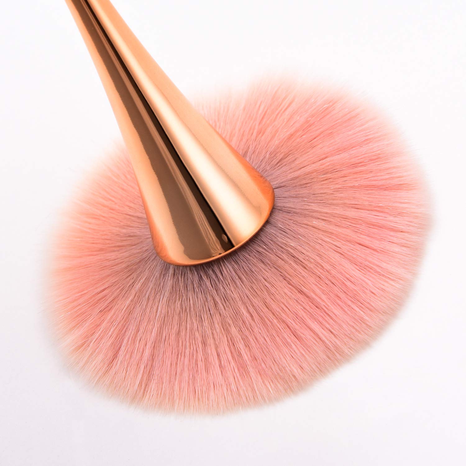 Super Large Mineral Powder Brush, Bronzer Kabuki Makeup Brush, Soft Fluffy Foundation Brush, Professional Powder Brush and Blush Brush for Daily Makeup (Grade color): Beauty