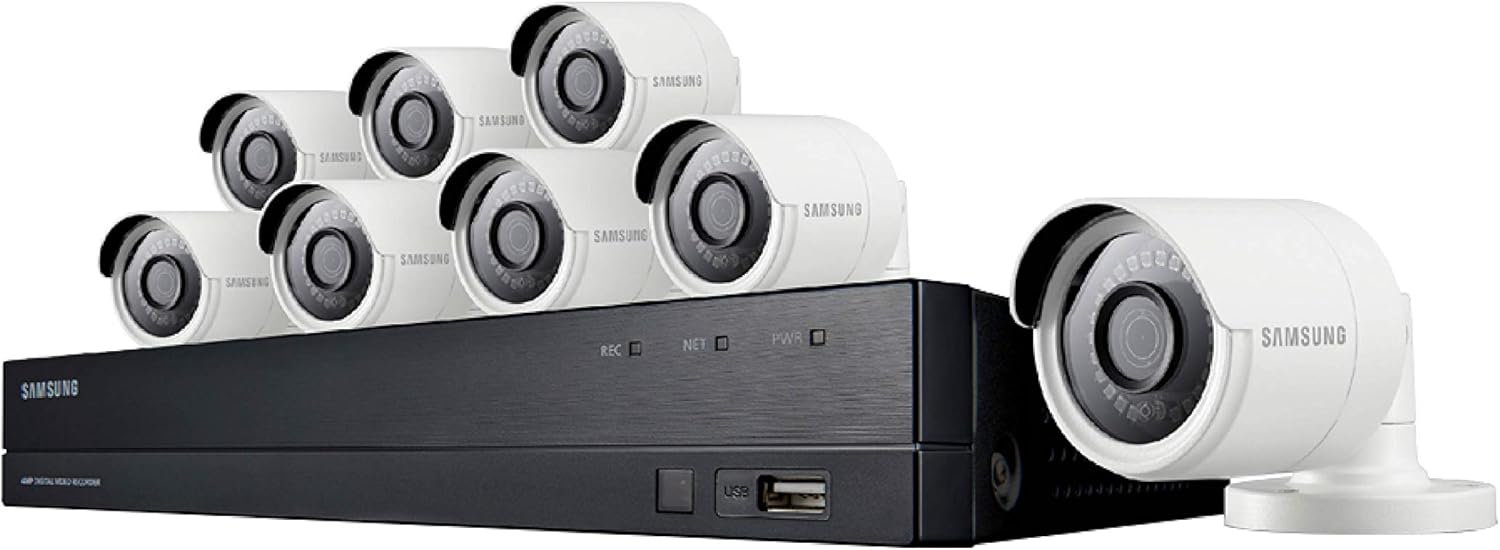 Samsung SDHC84080BF1TB 8 Channel 4 MP Super HD DVR Video