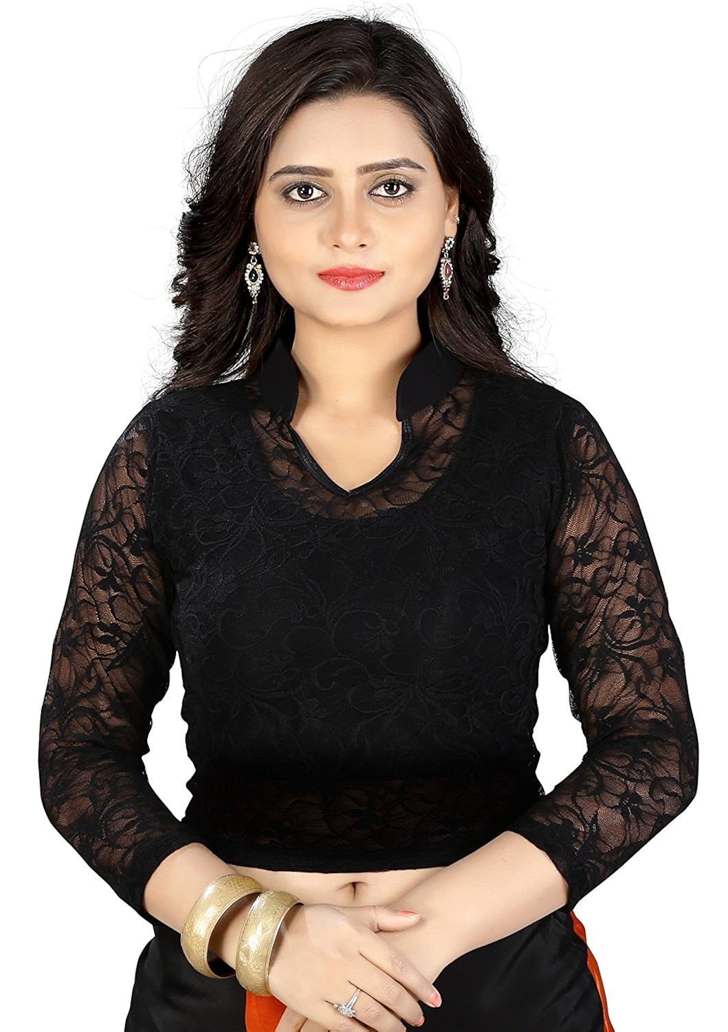 cdpl express women's cotton stitched stretchable blouse (free size)