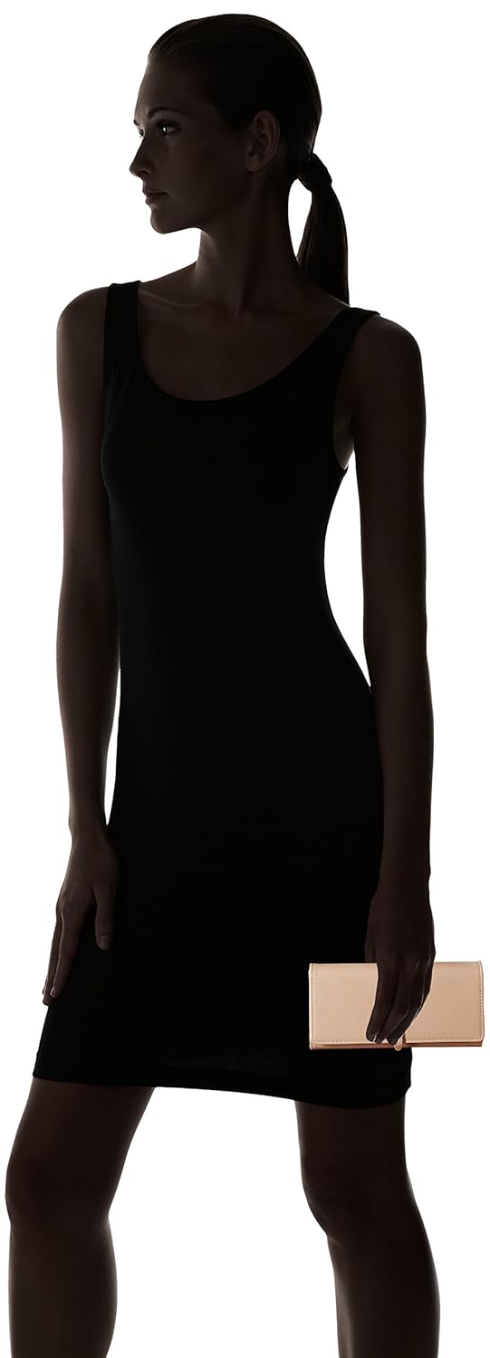 lino perros women clutch (beige)(lwpr00317)