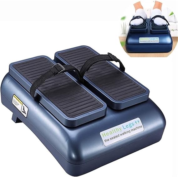 SKYWPOJU Pedal Exerciser, Seated Under Desk Elliptical Machine for Home