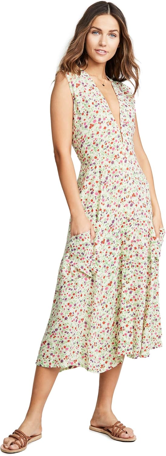 faithfull the brand blohm midi dress