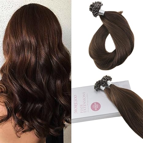 22 Inch 4 Moresoo 22 Inch U Tip Fusion Human Hair Extensions