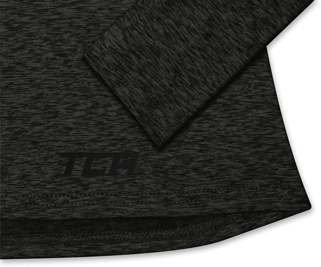 TCA Women's Warm-Up Funnel Neck Thermal Running Top: Clothing