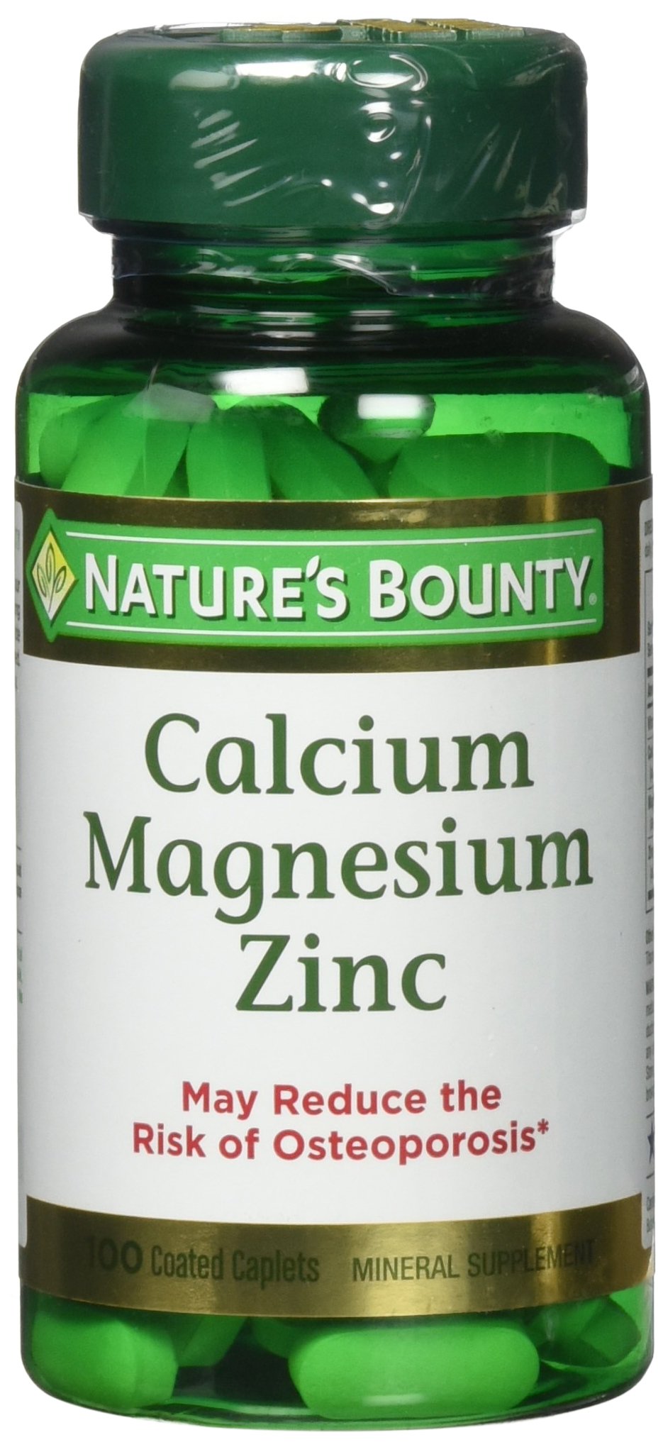 Buy Nature's Bounty Calciummagnesiumzinc Cets, 300 Cets (3 X 100