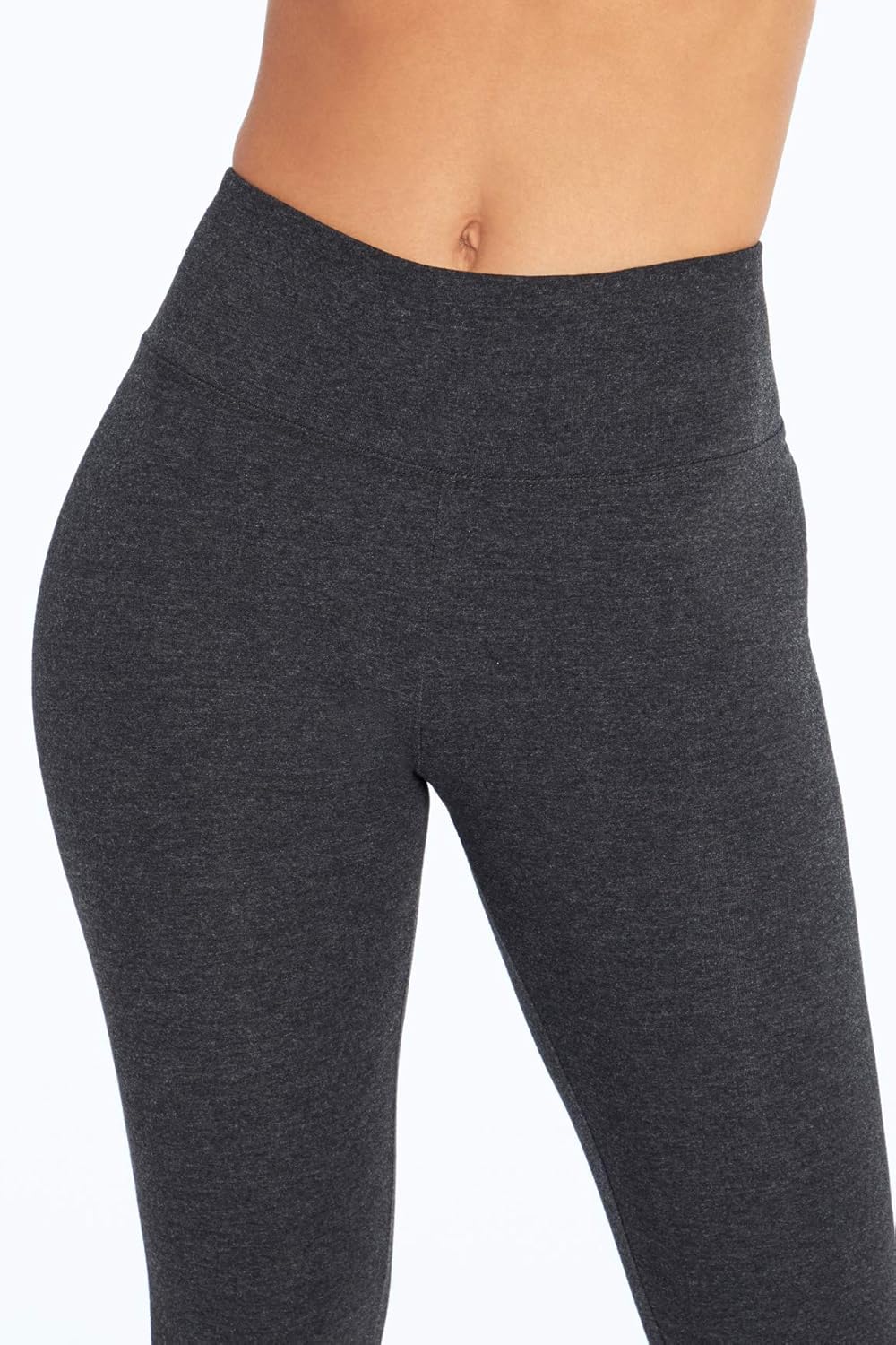 Bally Total Fitness Womens High Rise Tummy Control Capri Legging: Clothing
