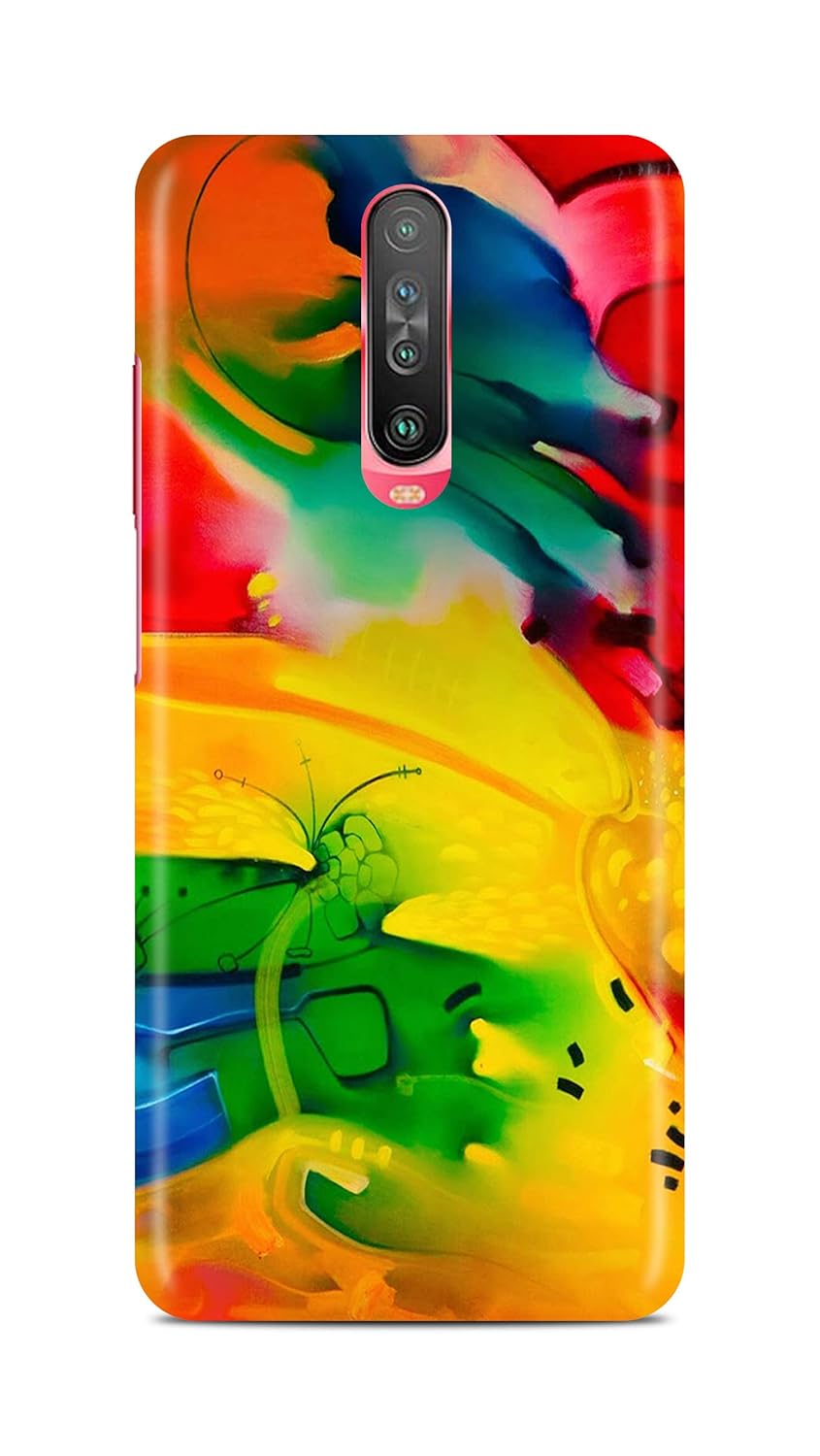 Shengshou Mobile Back Cover for Poco X2 Design Pattern ABC1208T34496 Amazon.in Electronics