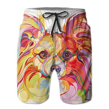 Amazon Com Wexzss Multi Color Long Haired Chihuahua Dog Funny