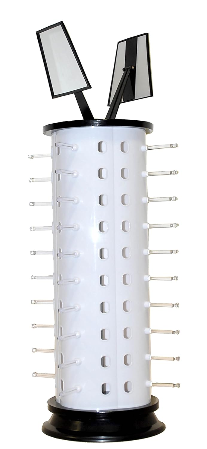 rotating eyeglass display rack