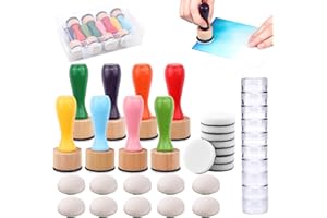 BAOFALI 28Pcs/Set Mini Ink Blending Tool,with Foams Replacement Refill Foam Storage Box Tool for Foams Scrapbooking Painting 