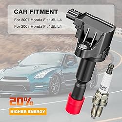 BDFHYK Ignition Coil Pack UF581 and Iridium Spark