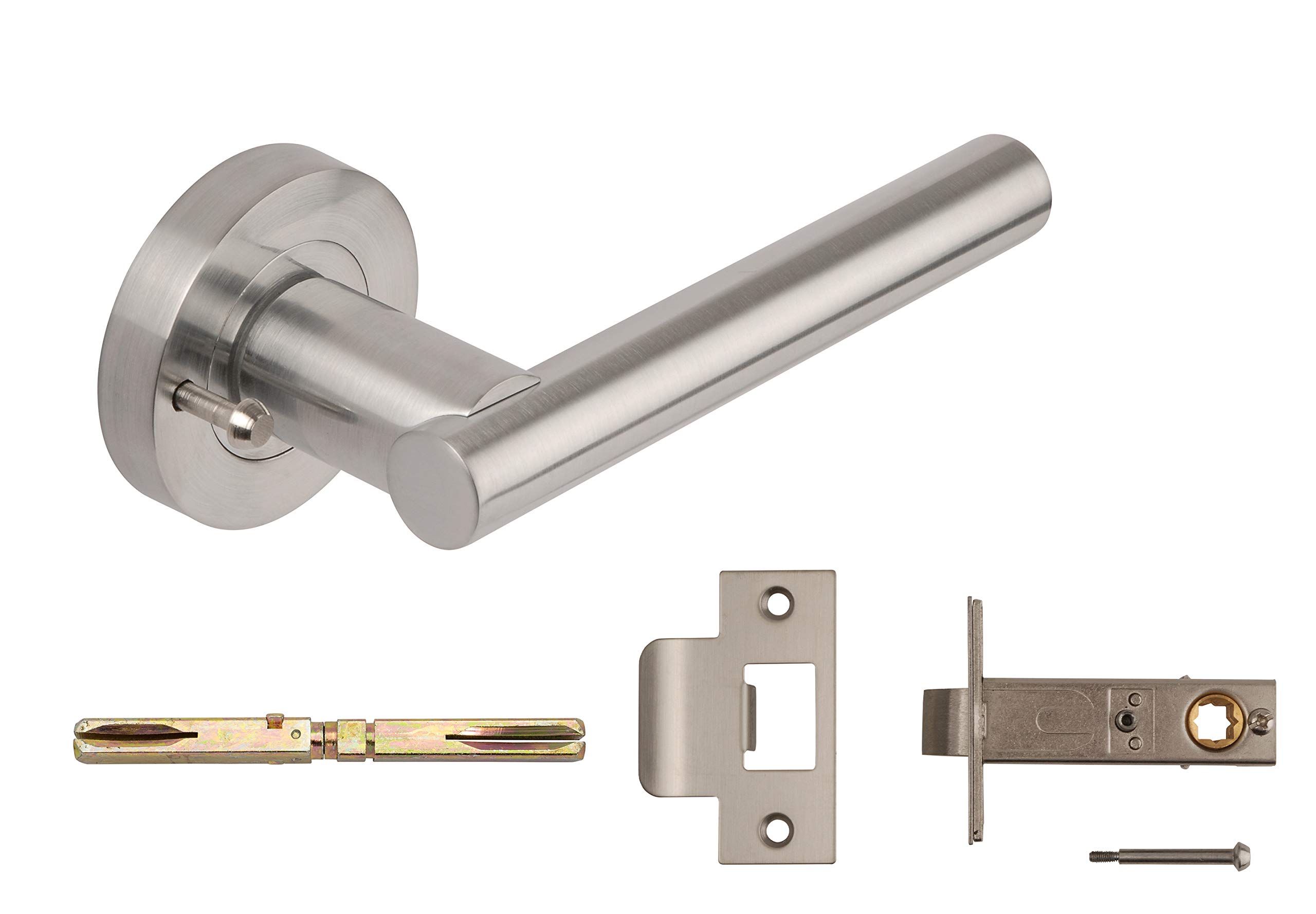 Excel Architectural 3689-PRV Sultan Door Handles & Push Button Privacy Latch