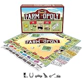 Farm-Opoly Board Game &ndash; A Down-on-The-Farm Property Trading Game! &ndash; for 2 to 6 Players Ages 8 and up